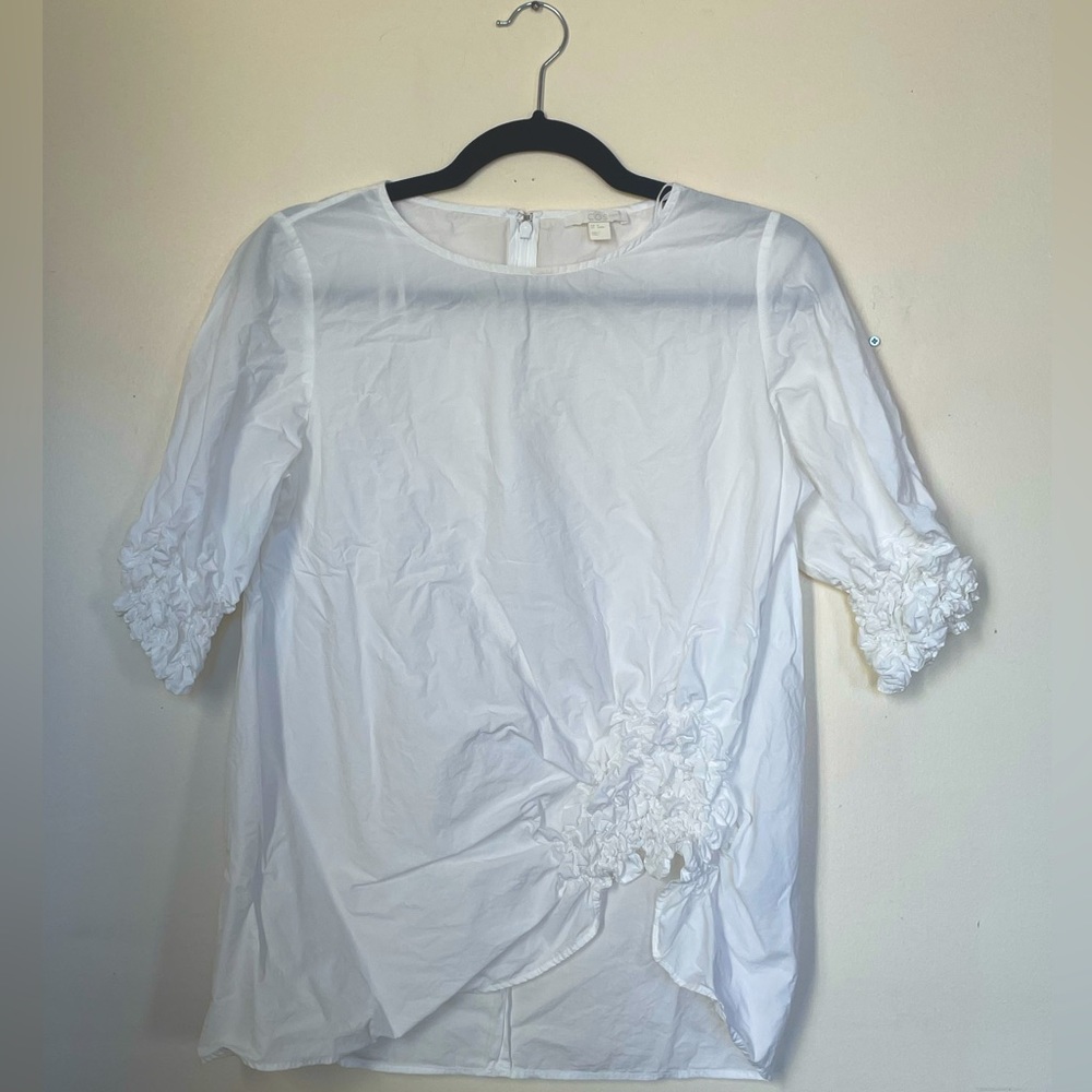 COS white cotton top (NWOT)